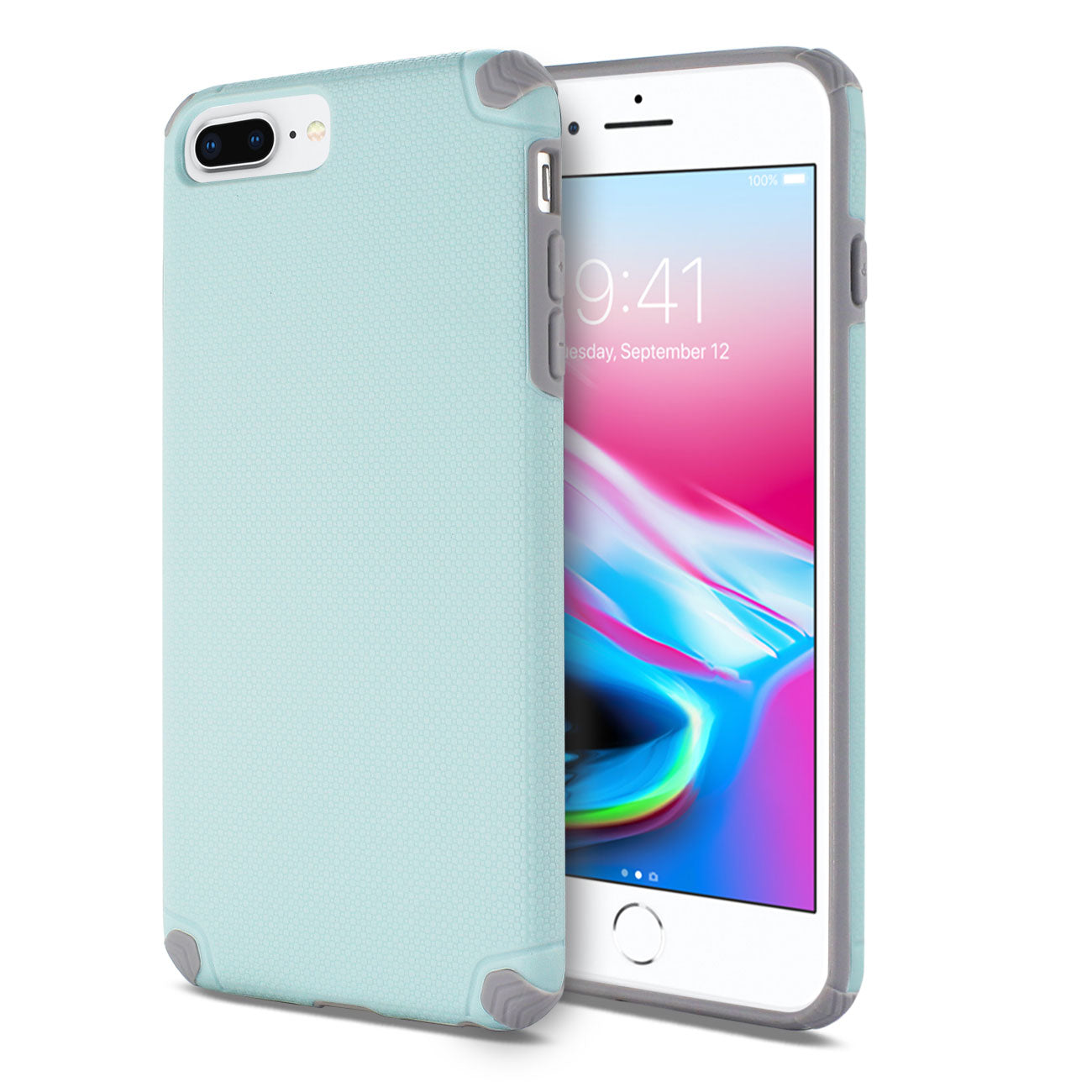 Case Dual Layer Colorful Shockproof iPhone 8 Plus/ iPhone 7 Plus