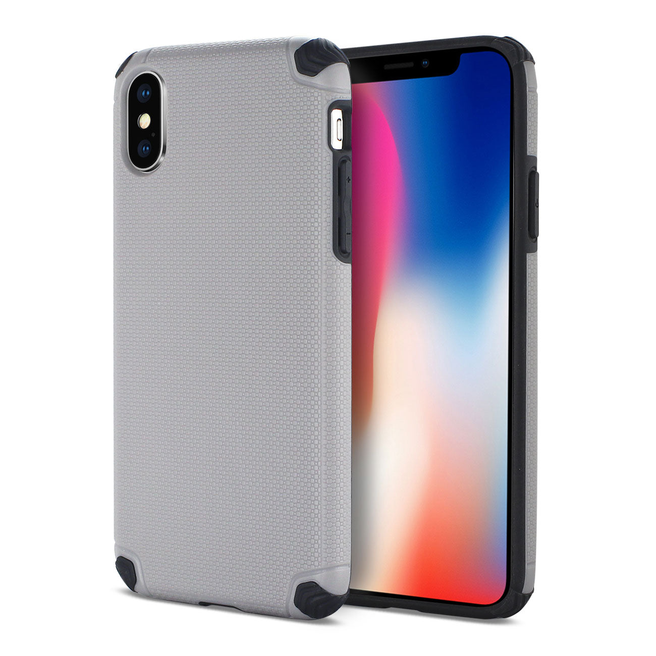iPhone X Dual Layer Colorful Shockproof Case
