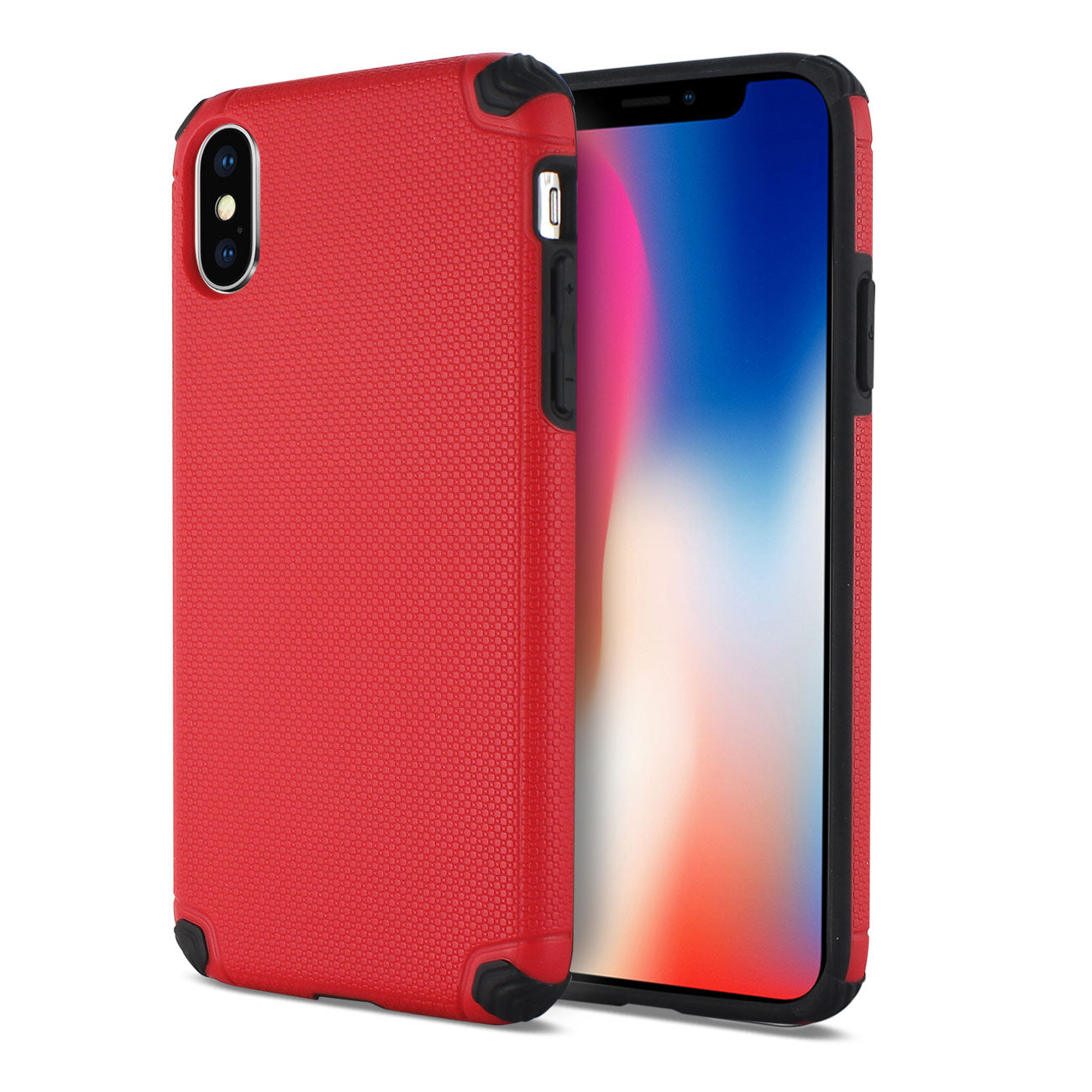 iPhone X Dual Layer Colorful Shockproof Case