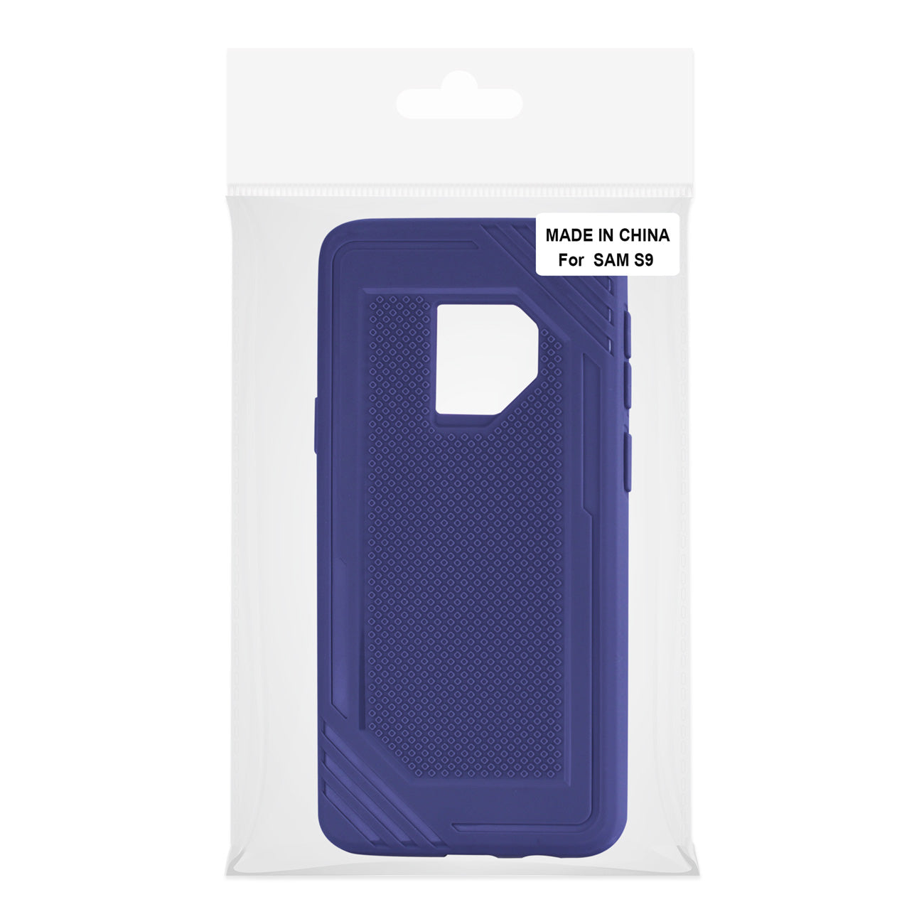 Case Bumper Soft TPU Rubber Slim-Fit Anti-Slip Grip Samsung Galaxy S9 Navy Color