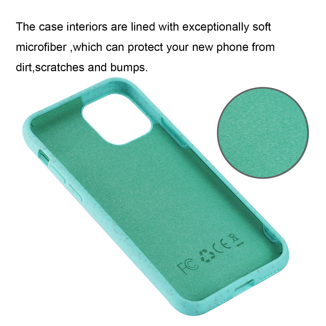 APPLE IPHONE 11 PRO MAX Wheat Bran Material Silicone Phone Case In Blue