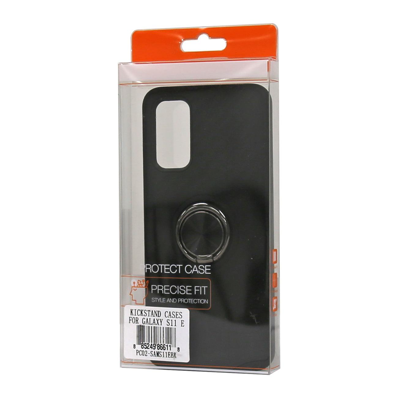 Case With Ring Holder Samsung Galaxy S20 Black Color