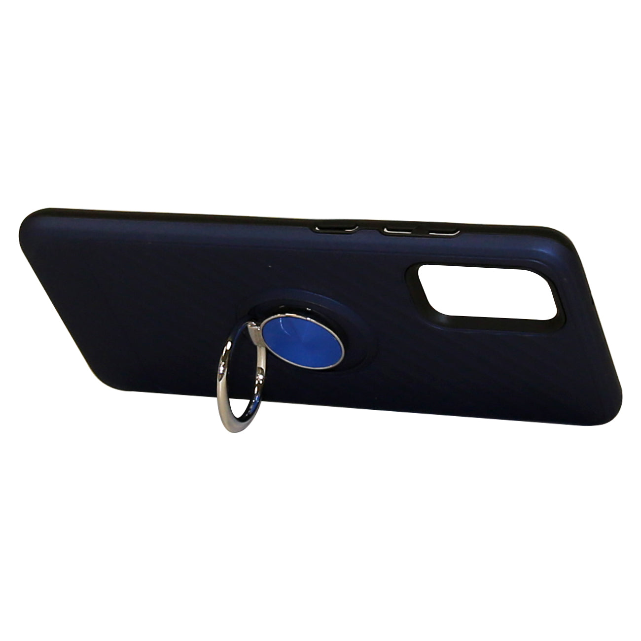Case With Ring Holder Samsung Galaxy S20 Blue Color