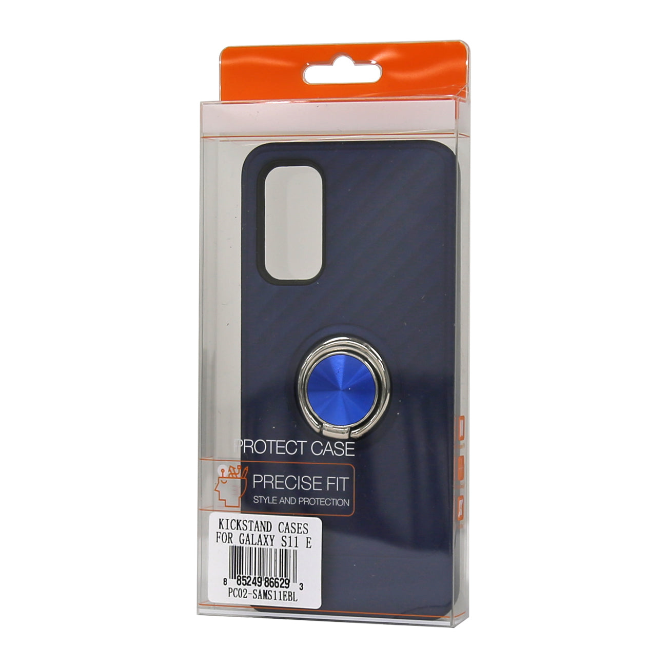 Case With Ring Holder Samsung Galaxy S20 Blue Color