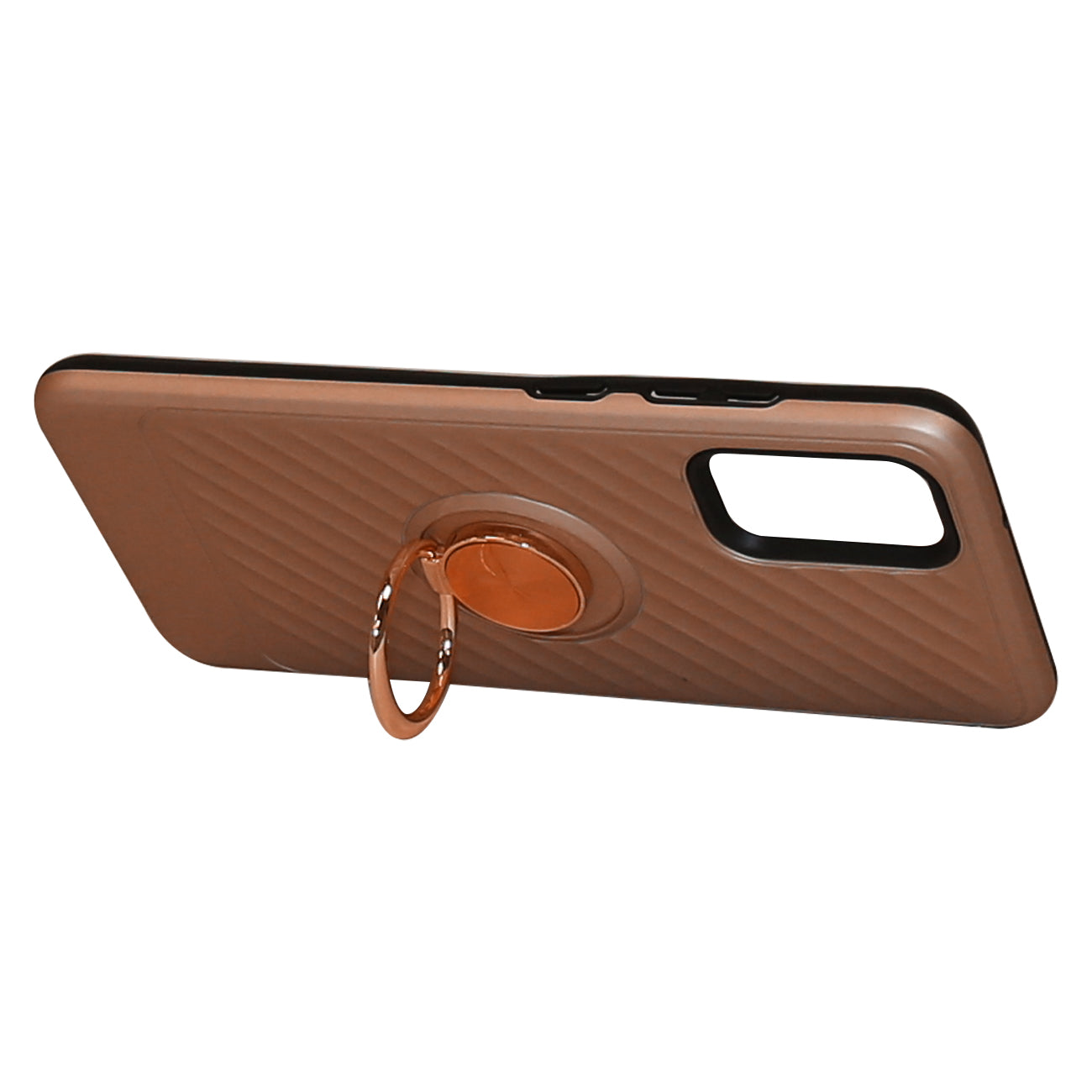 SAMSUNG GALAXY S20 Case with Ring Holder In Rose Gold