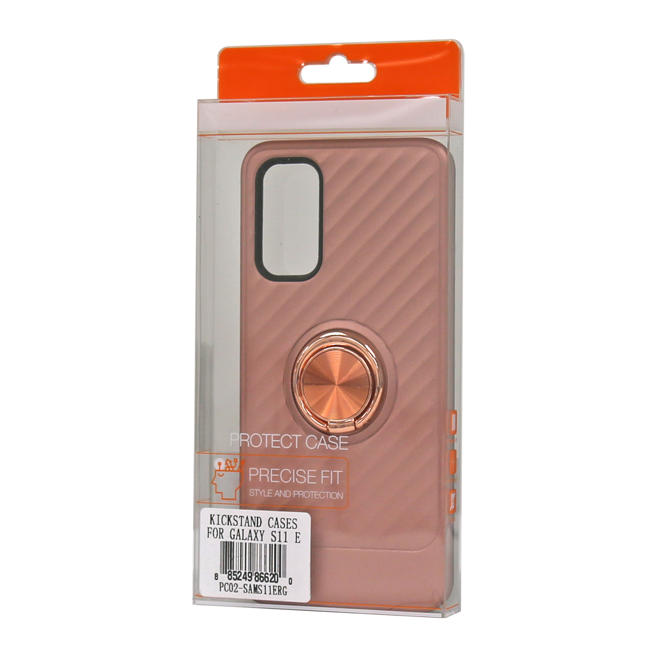 SAMSUNG GALAXY S20 Case with Ring Holder In Rose Gold