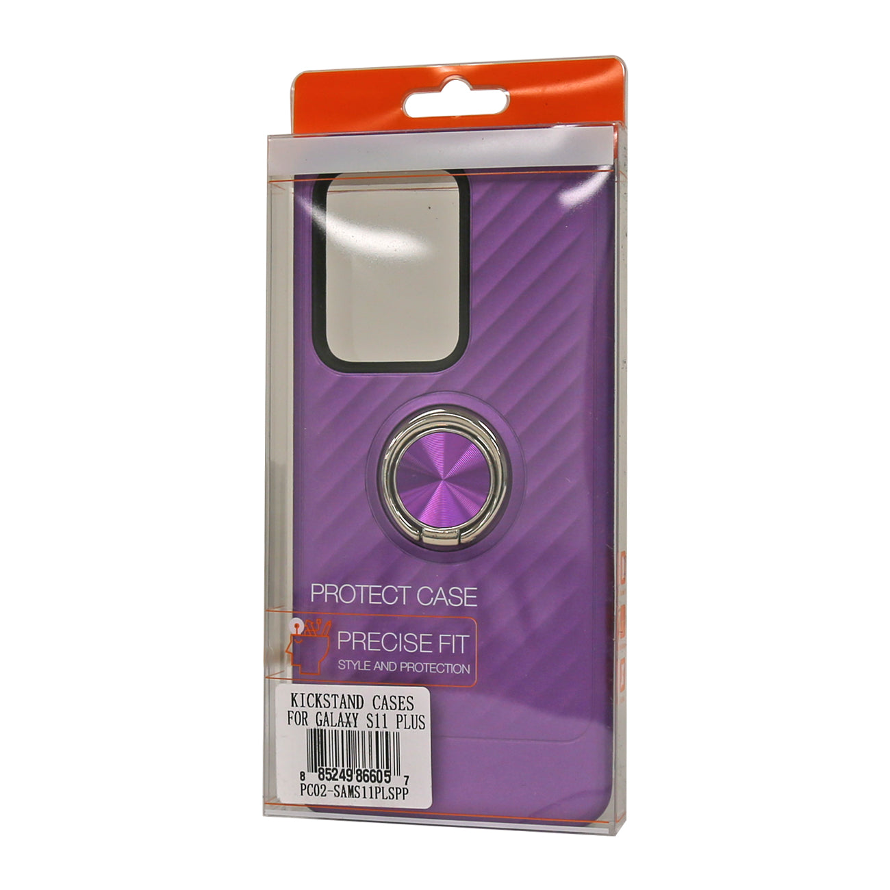 Case With Ring Holder Samsung Galaxy S20 Ultra Purple Color