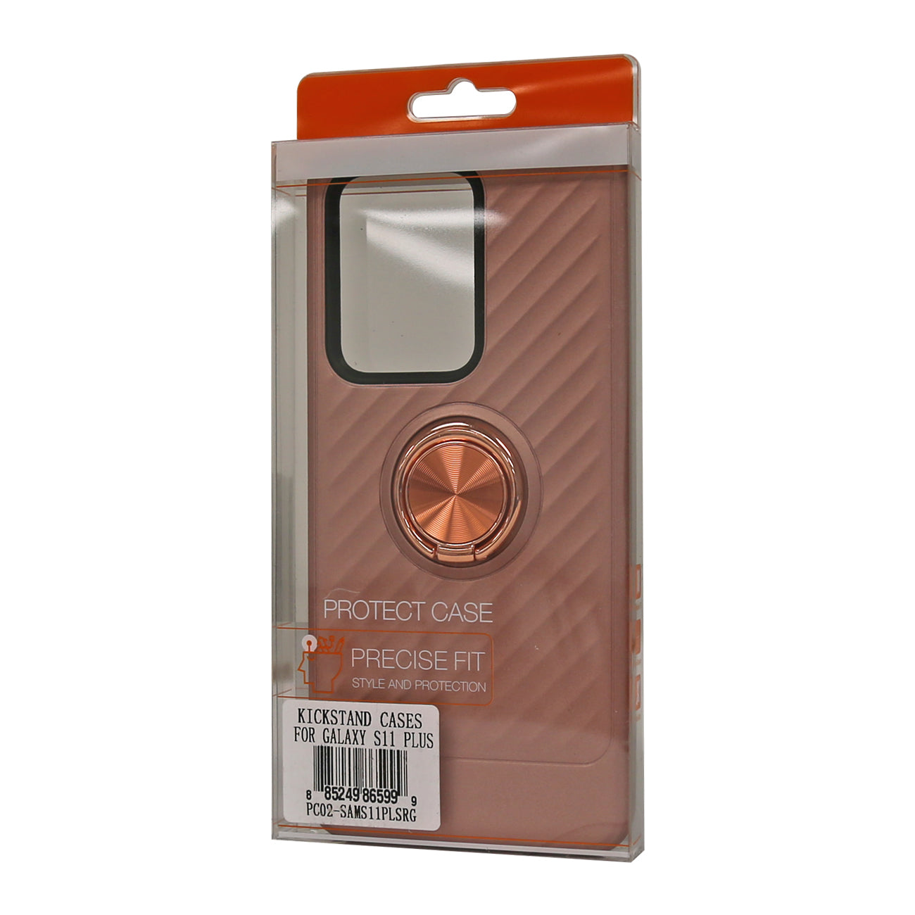 SAMSUNG GALAXY S20 ULTRA Case with Ring Holder In Rose Gold