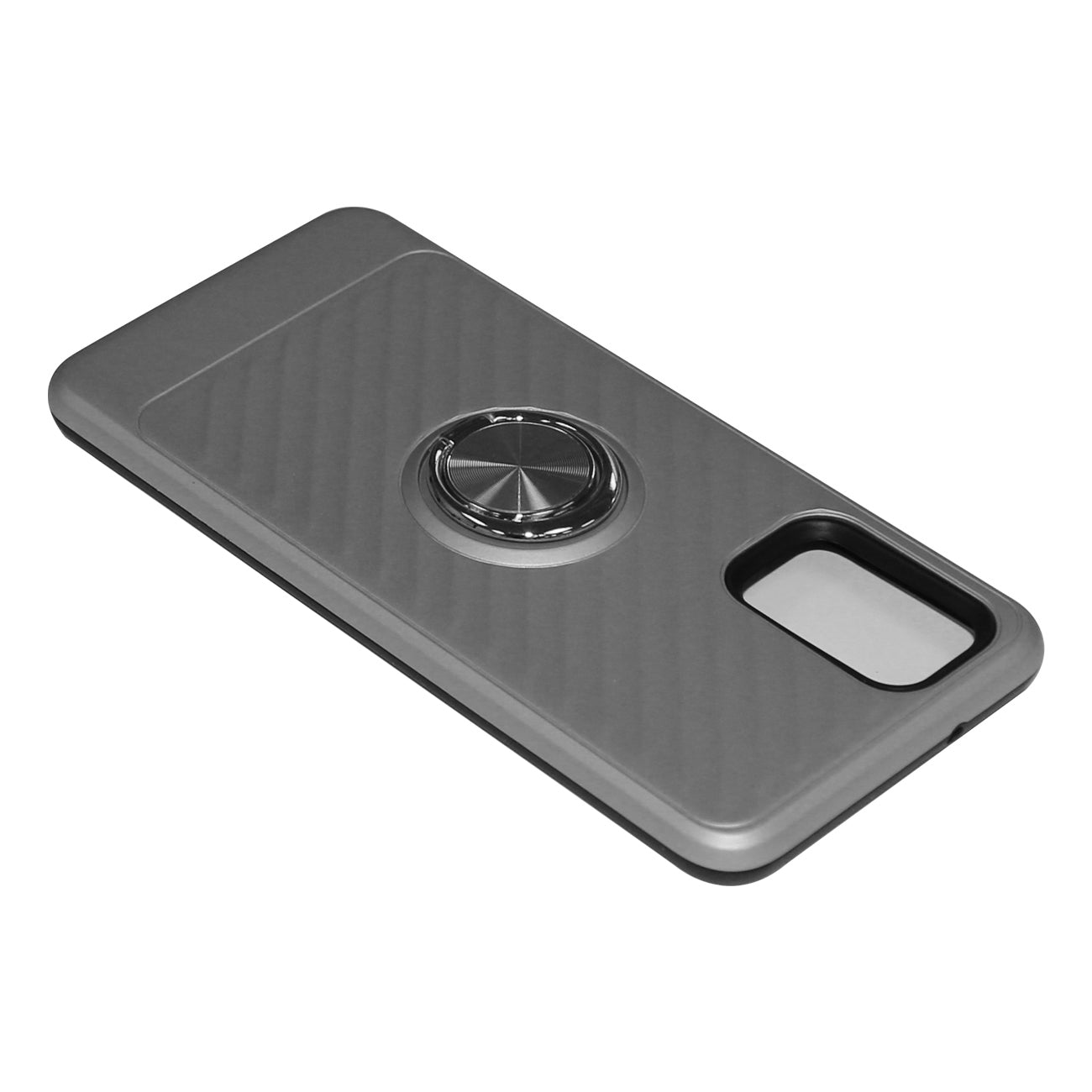 Case With Ring Holder Samsung Galaxy S20 Plus Silver Color