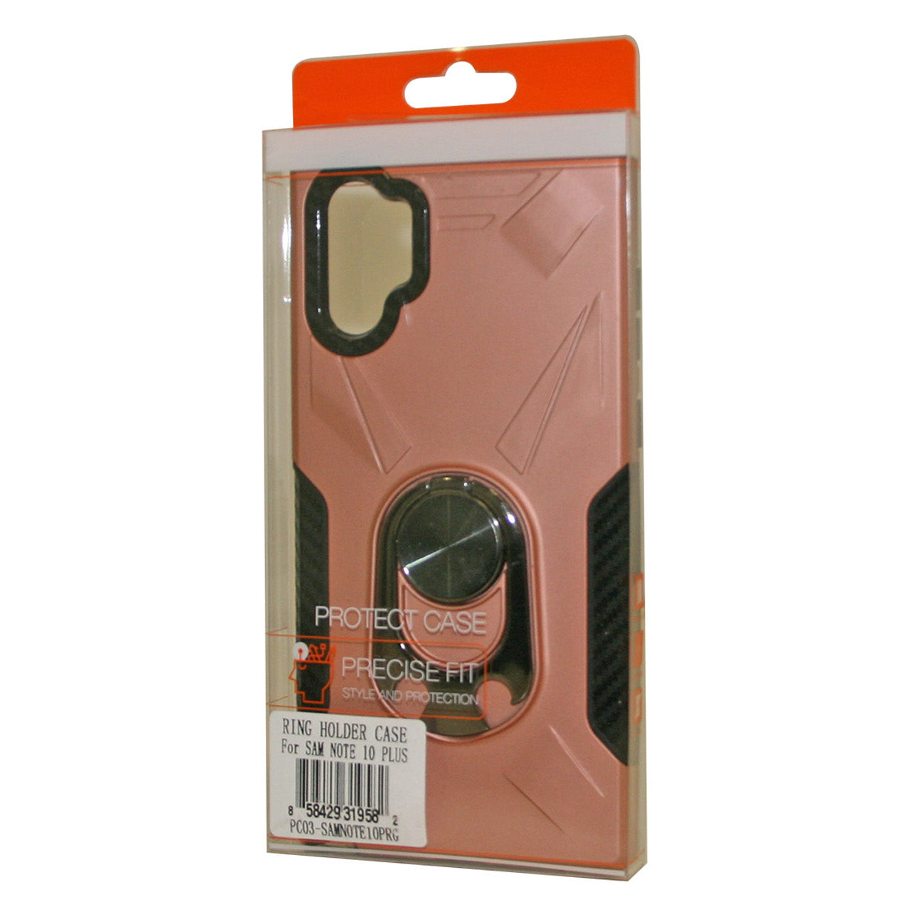 SAMSUNG GALAXY NOTE 10 PLUS Case with Ring Holder In Rose Gold