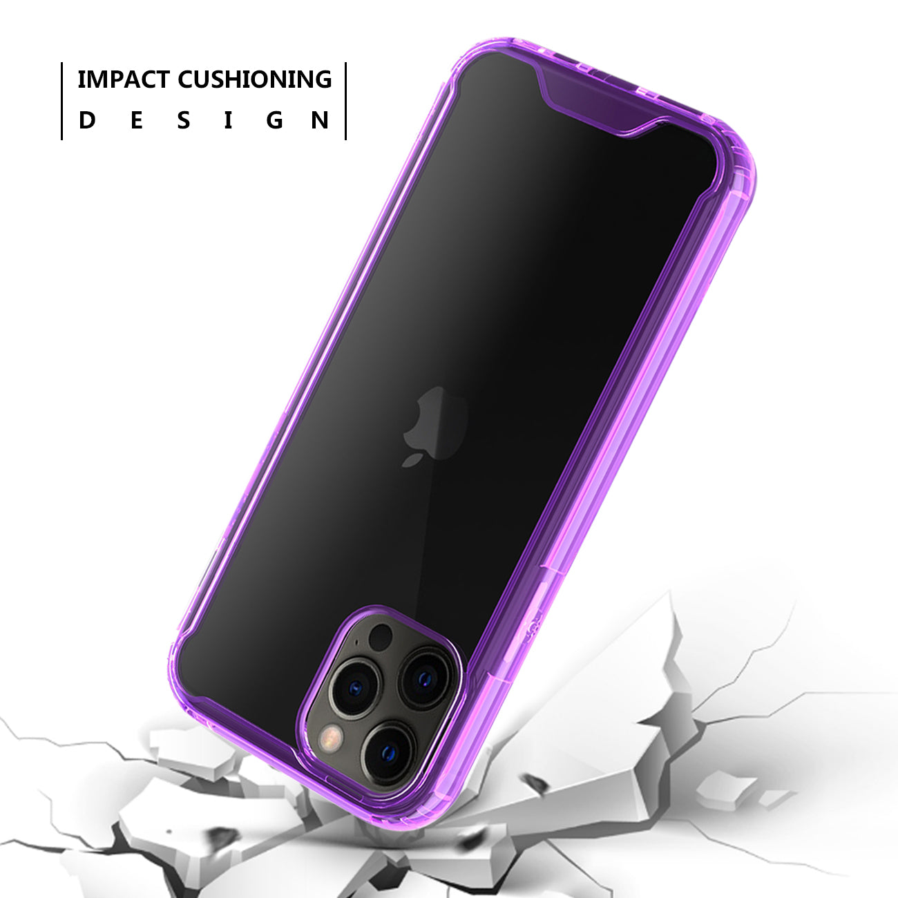 IPHONE 12/ IPHONE 12 PRO Bumper Case In Purple
