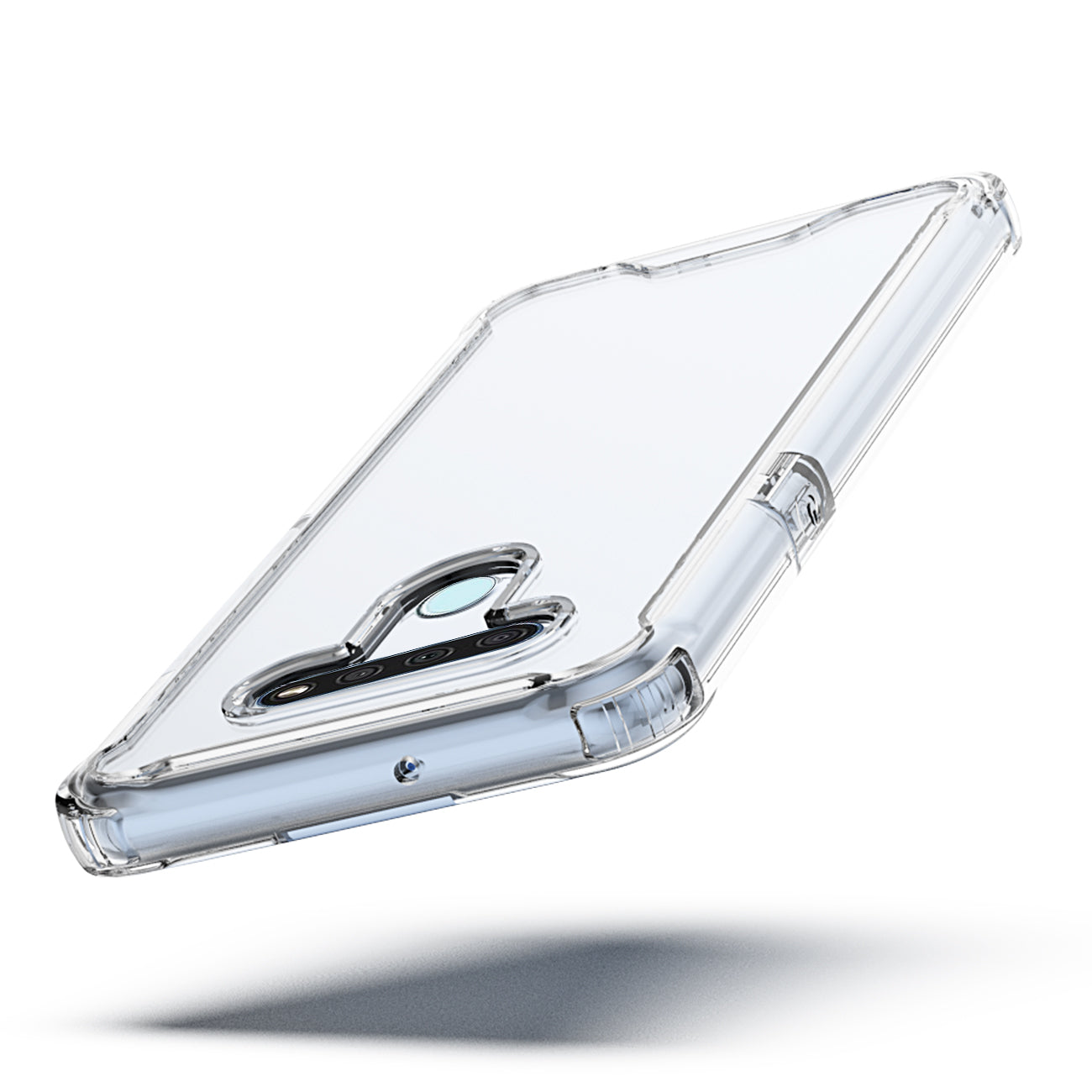 Case Bumper PC And TPU High Quality LG K51 Clear