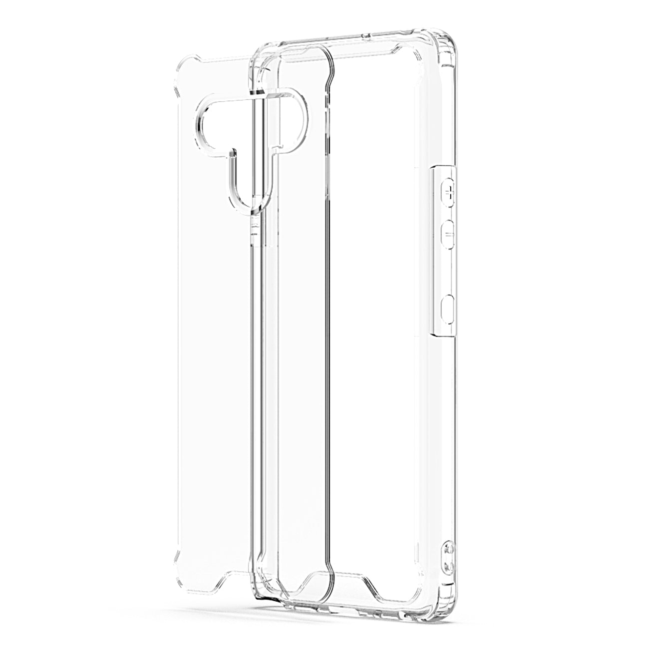 Case Bumper TPU And PC High Quality LG Stylo 6 Clear