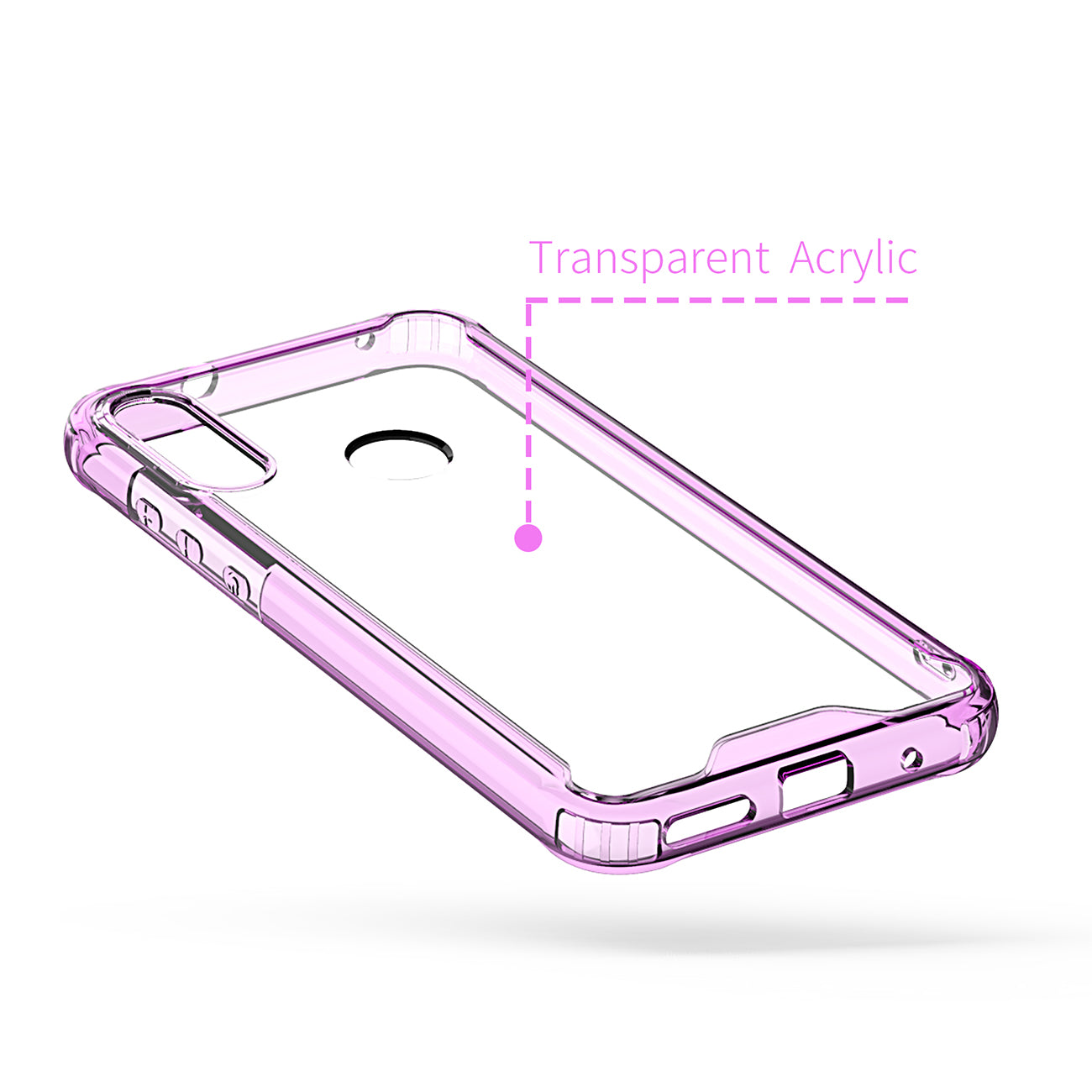 Case TPU High Quality Motorola E7 Clear