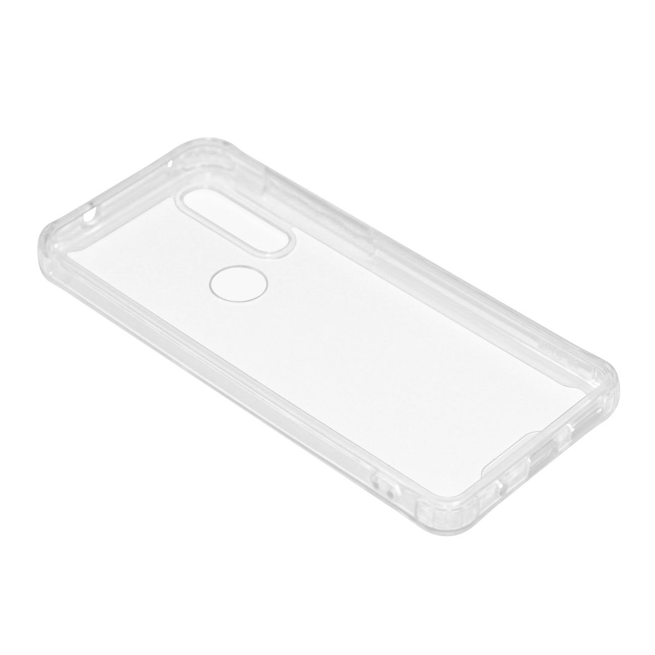 Case Bumper TPU And PC High Quality Motorola G8 Clear