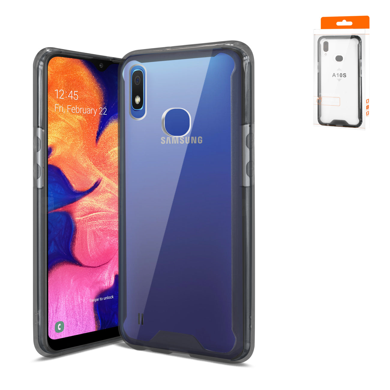 Case TPU High Quality Samsung Galaxy A10S Black Color