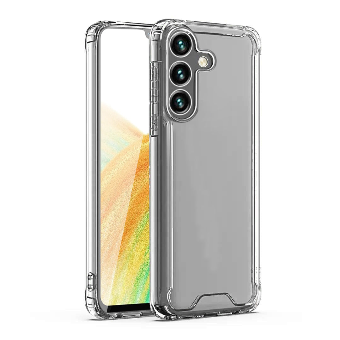 High Quality 2X Clean PC and TPU Bumper Case In Clear For Samsung Galaxy A34 5G