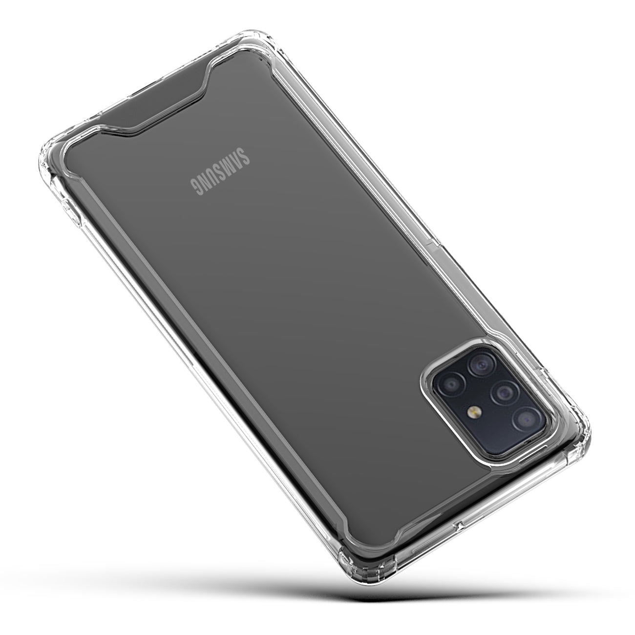 Case Bumper PC TPU High Quality Samsung Galaxy A71 5G Clear