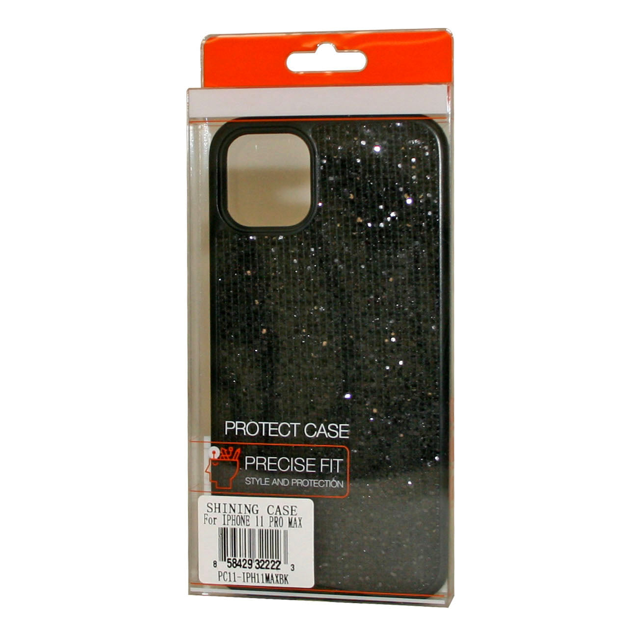 Case Diamond Rhinestone Apple iPhone 11 Pro Max Black Color