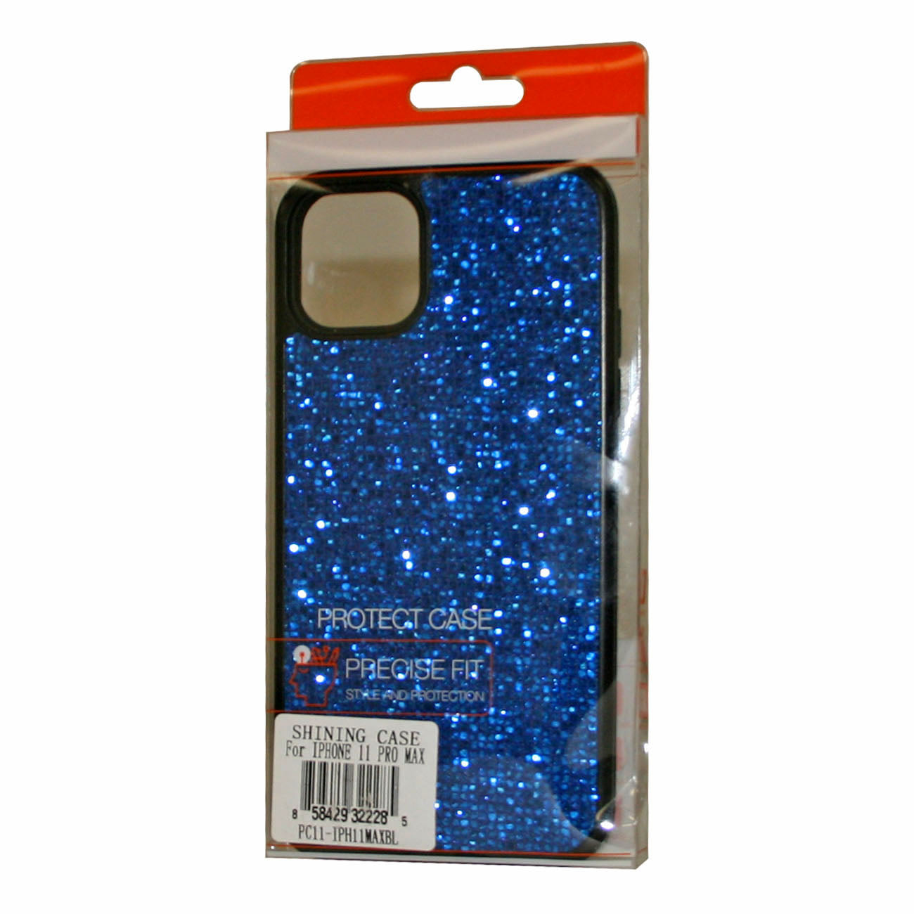 Case Diamond Rhinestone Apple iPhone 11 Blue Color