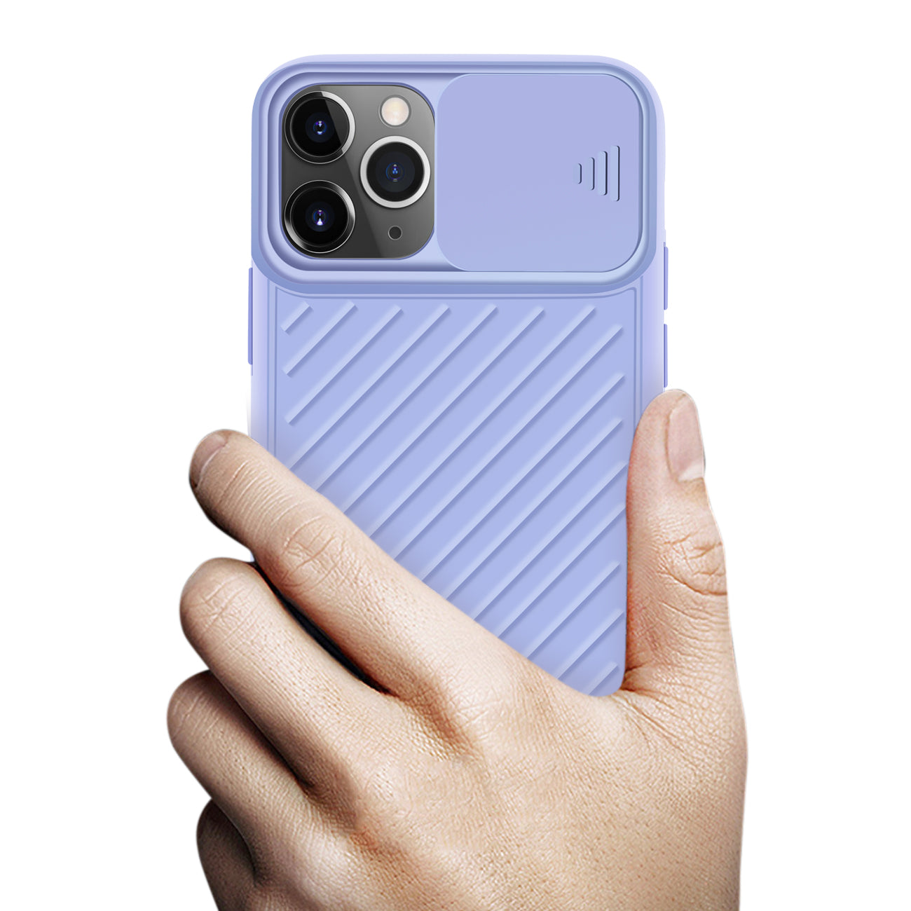 Camshield Series Case With Slide Camera CoverTpu Case For APPLE IPHONE 11 PRO MAX In Purple