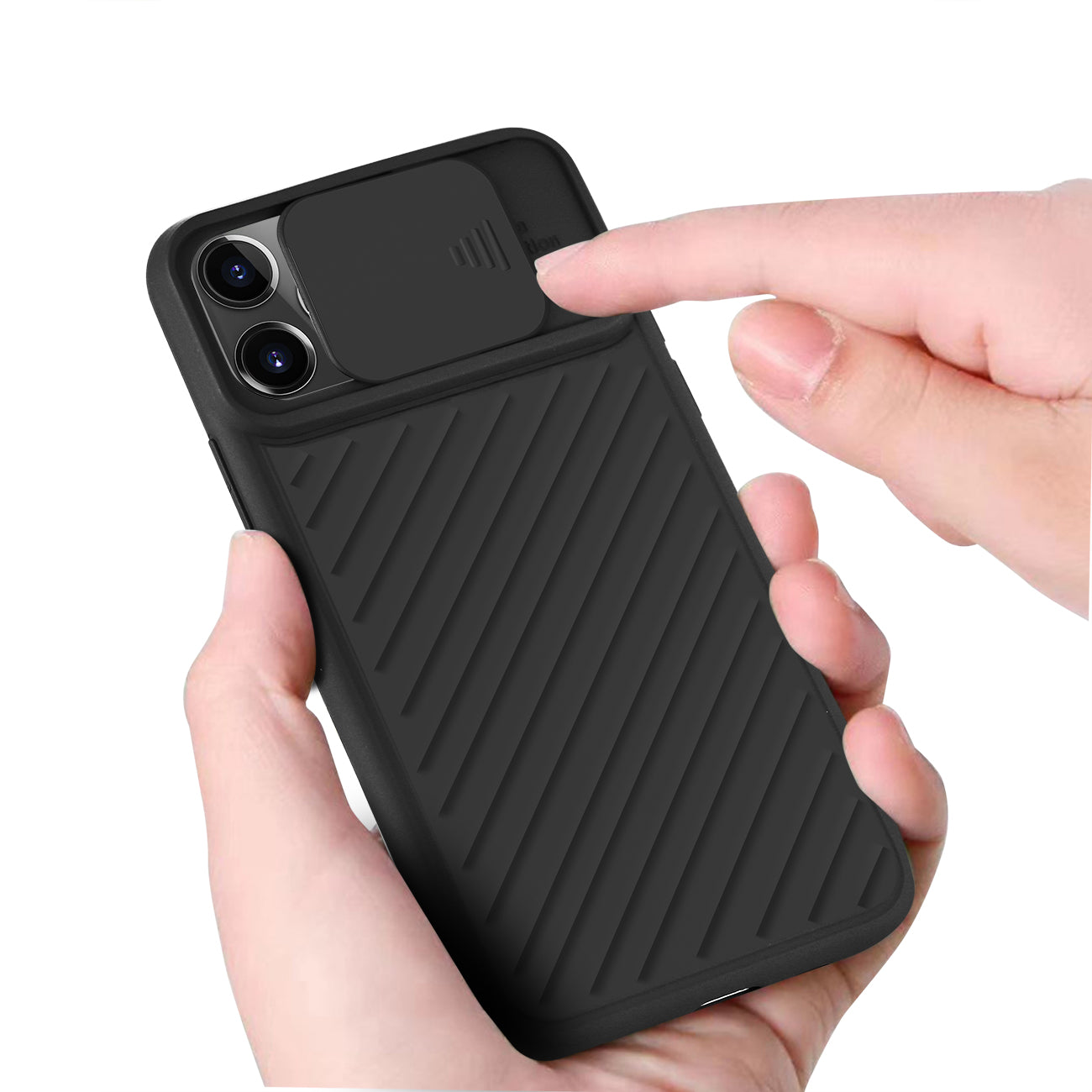 Camshield Series Case With Slide Camera CoverTpu Case For APPLE IPHONE 11 PRO In Black