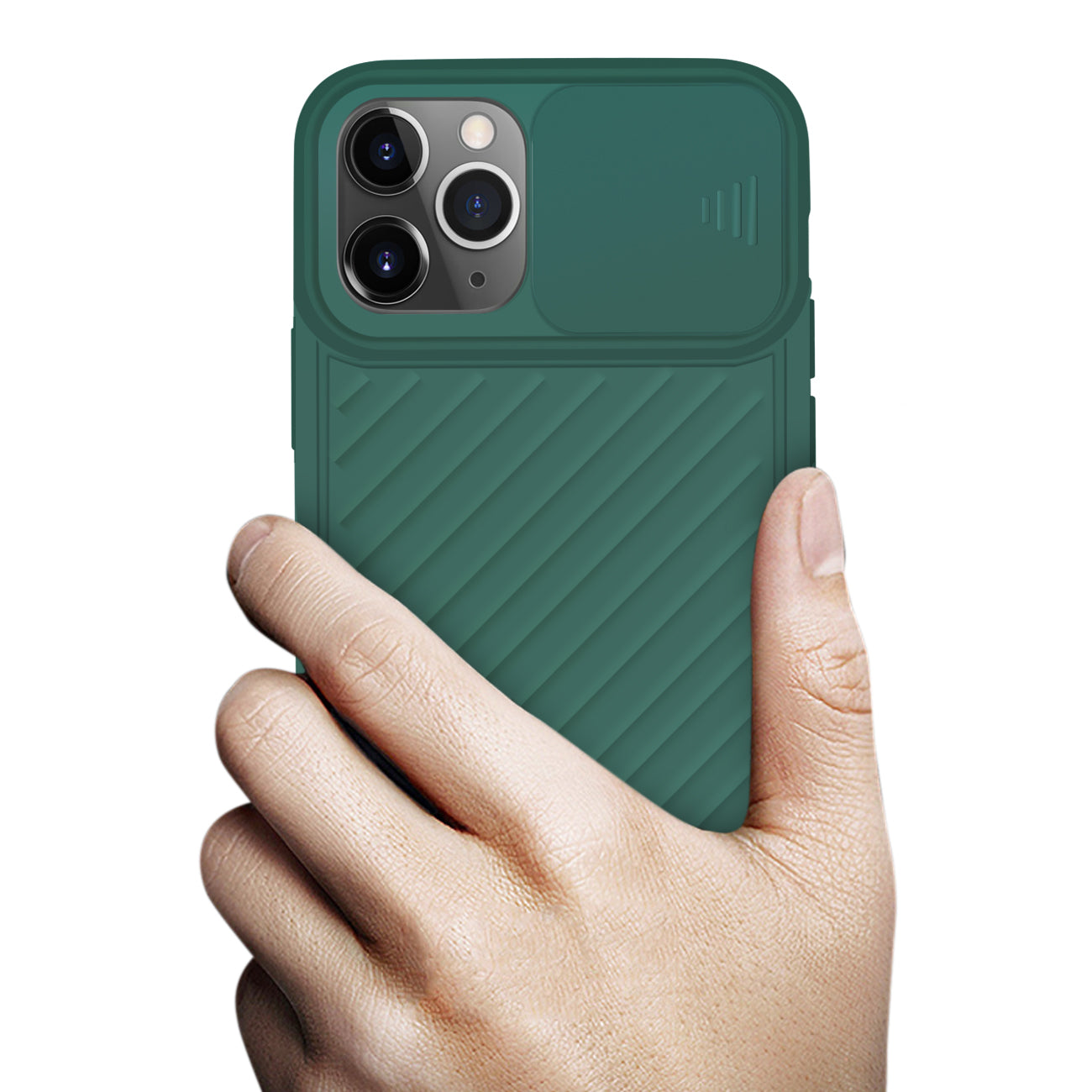 Camshield Series Case With Slide Camera CoverTpu Case For APPLE IPHONE 11 PRO In Green