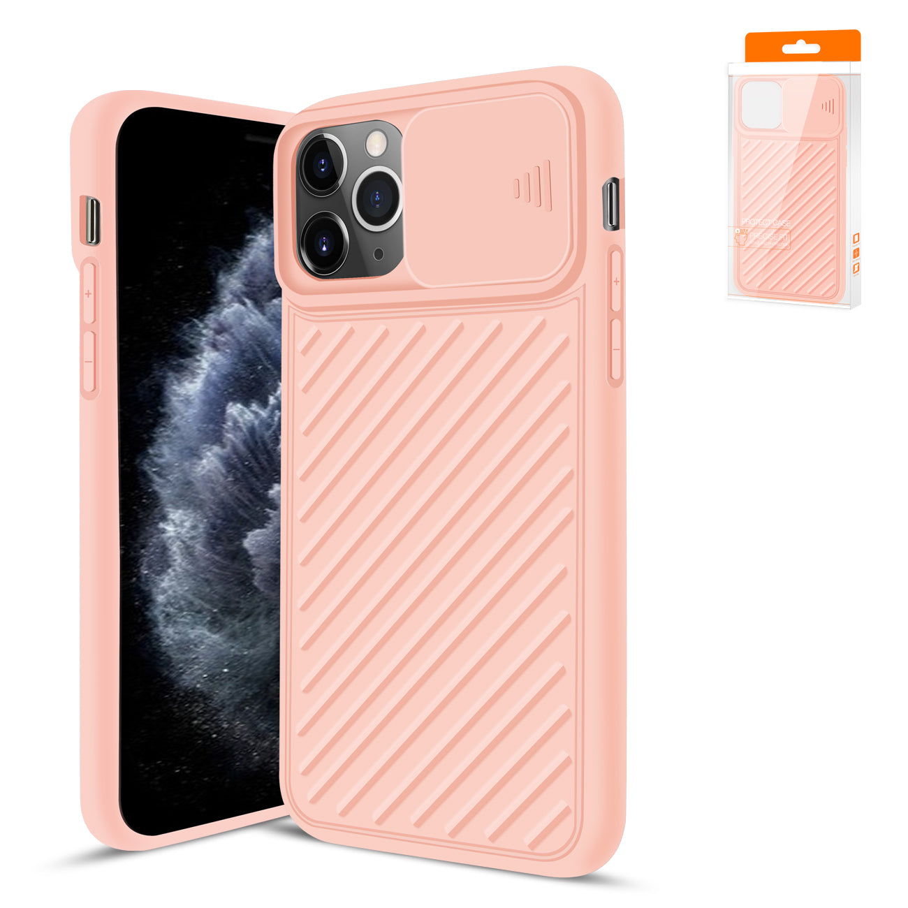Camshield Series Case With Slide Camera CoverTpu Case For APPLE IPHONE 11 PRO In PIn k