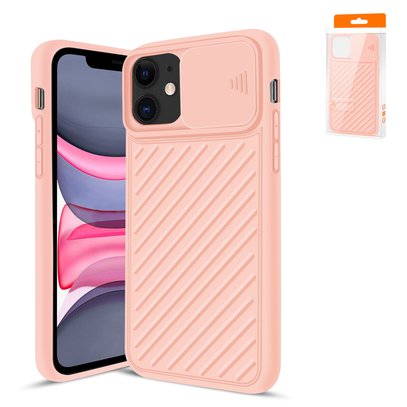 Case TPU With Slide Camera Slim Stylish Protective CamShield Series iPhone 11