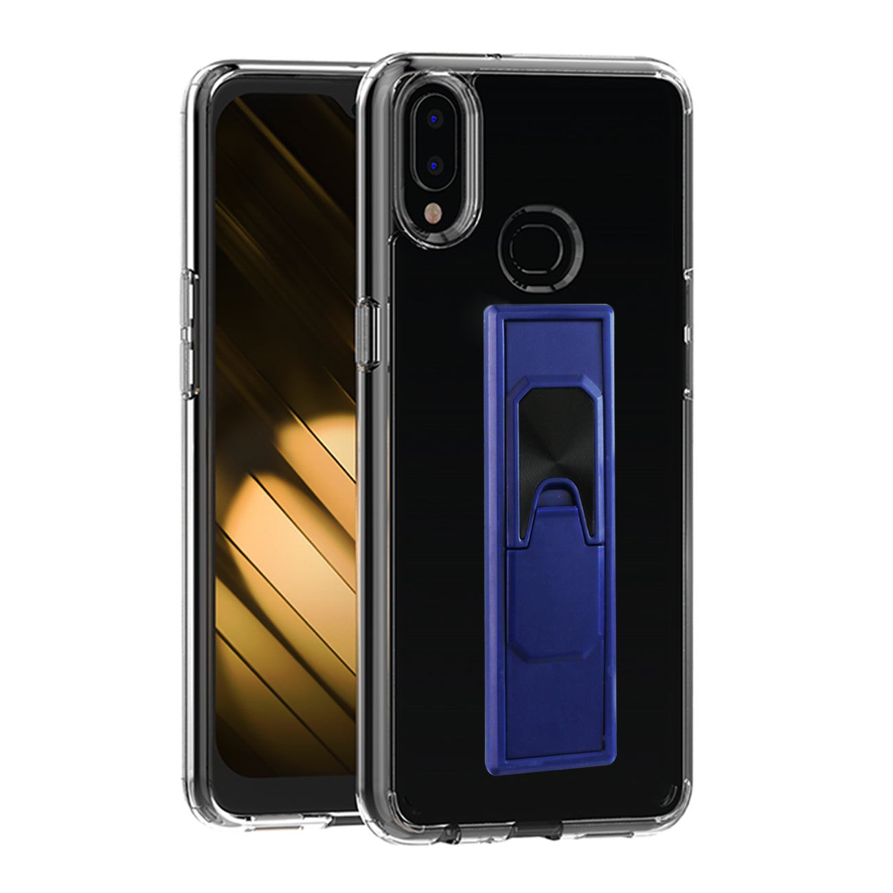 TPU Bumper Shockproof Case With Embedded Coil SAMSUNG GALAXY A10S In Navy