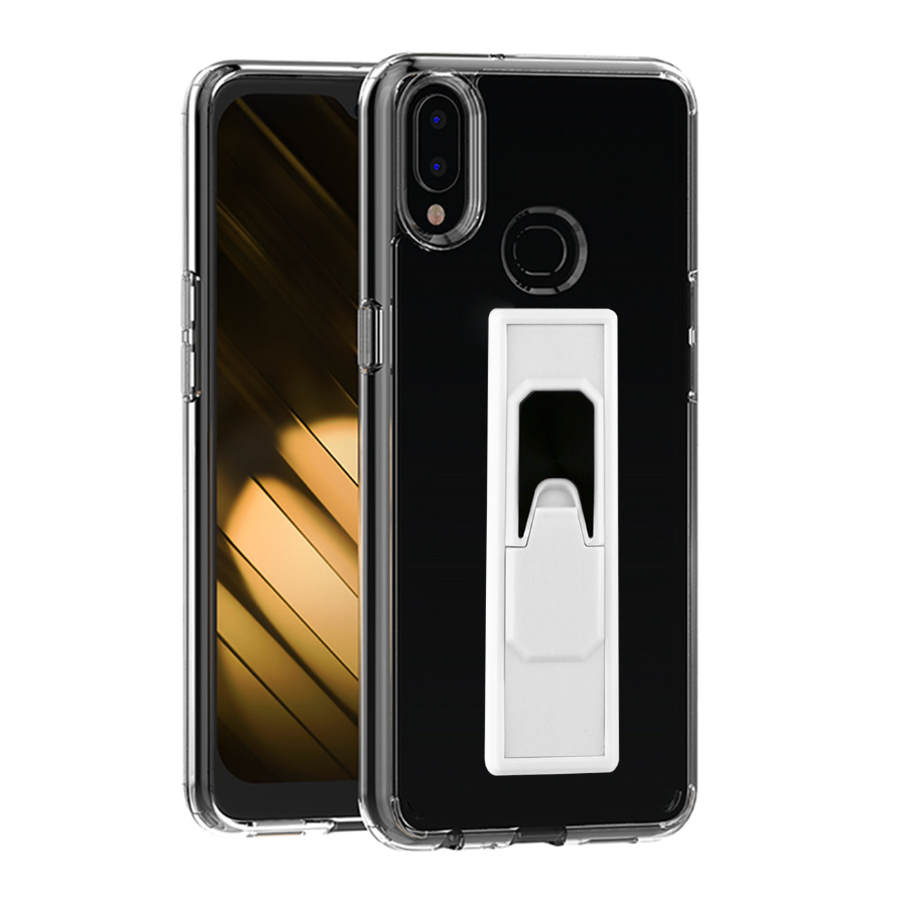 TPU Bumper Shockproof Case With Embedded Coil SAMSUNG GALAXY A10S In Blue