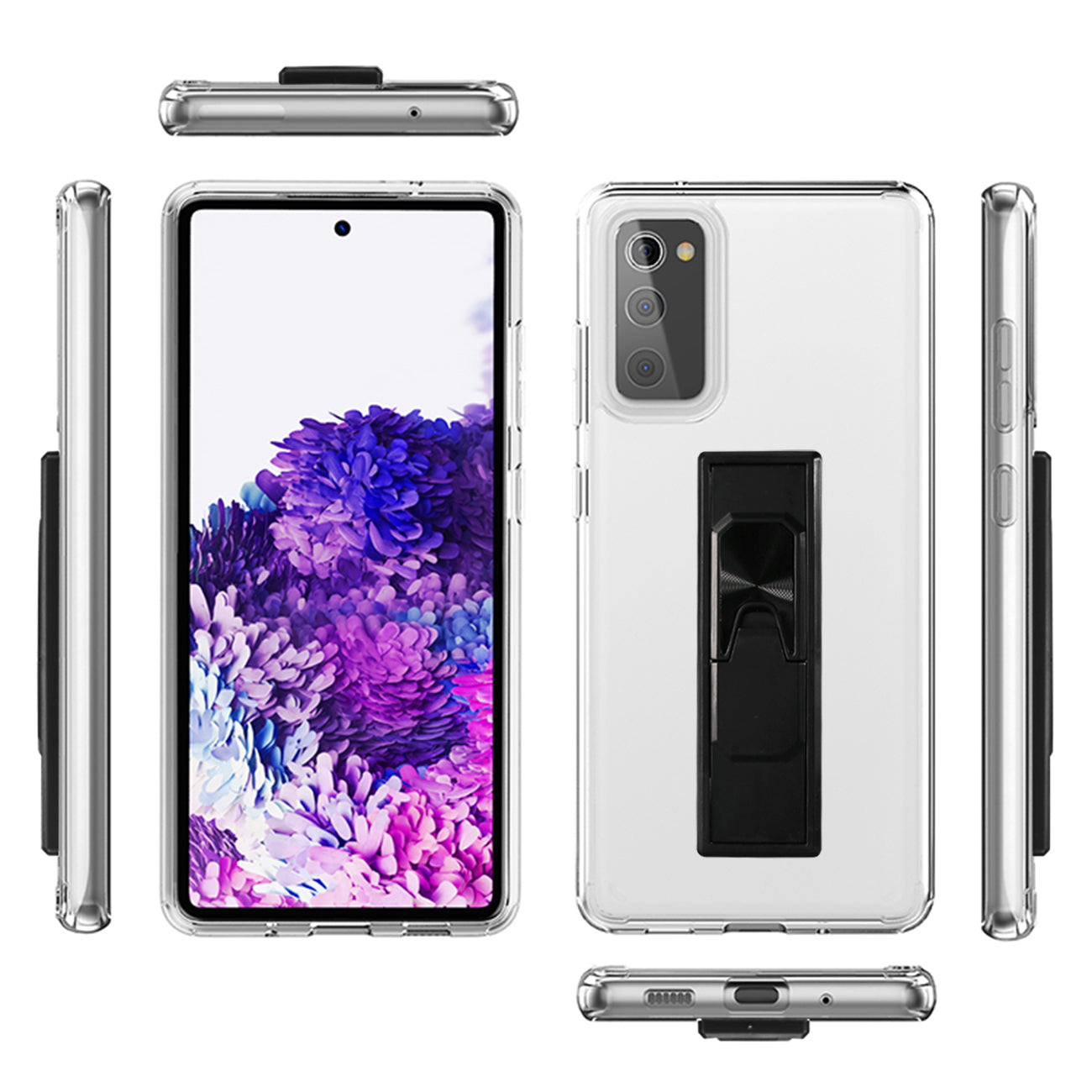 TPU Bumper Shockproof Case With Embedded Coil SAMSUNG GALAXY S20 FAN EDITION In Black