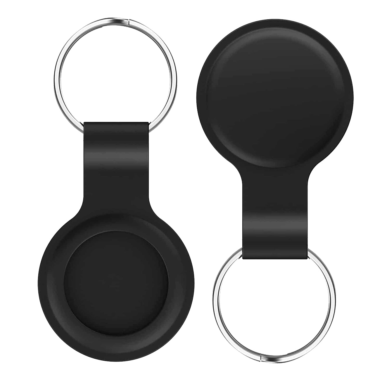 Reiko Silicone Protective Case for Apple AirTag In Black