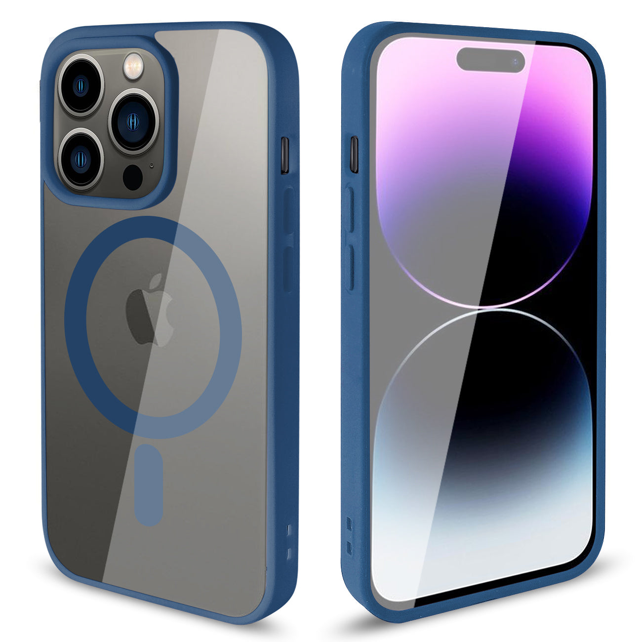 Phone Case Back Cover Magnetic Shell 2 In 1 iPhone 14 Pro Max Transparent