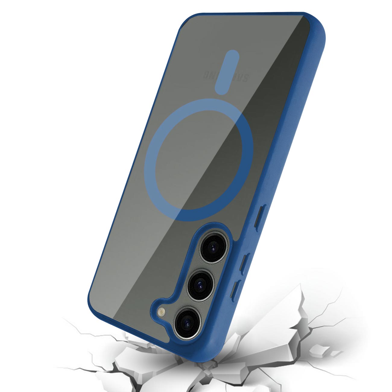 Phone Case Back Cover Magnetic Shell 2 In 1 Samsung Galaxy S23 Plus Transparent