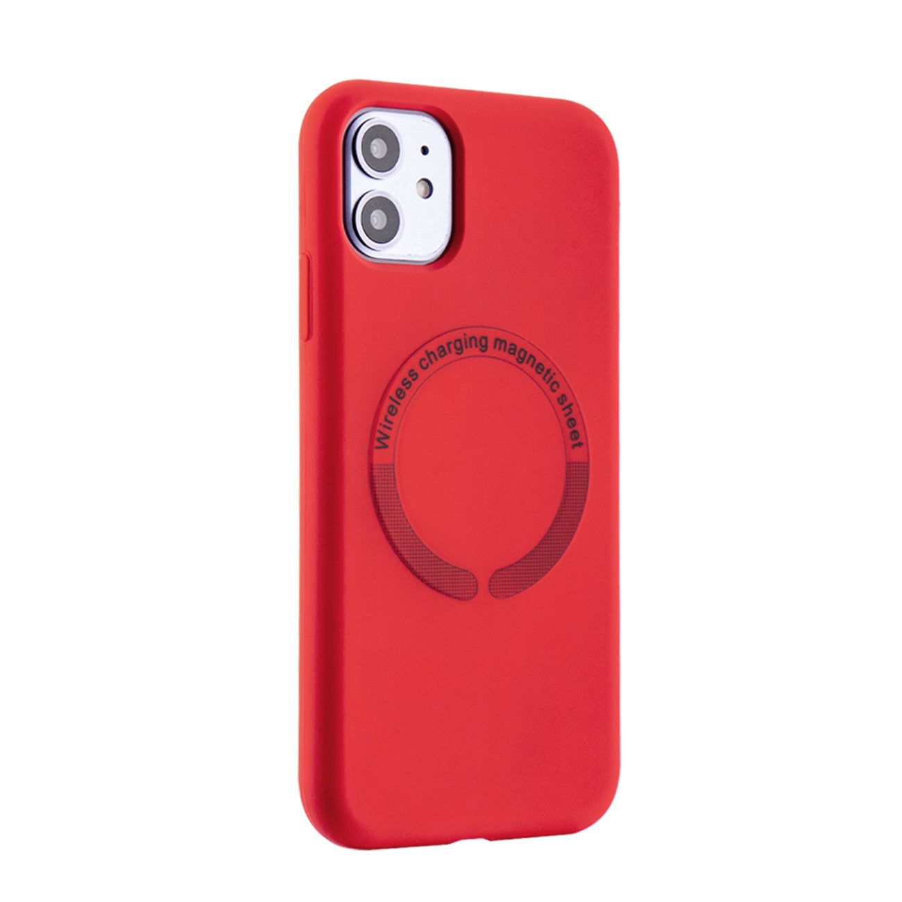 Phone Case Silicone Magnetic Wireless Charging iPhone 11