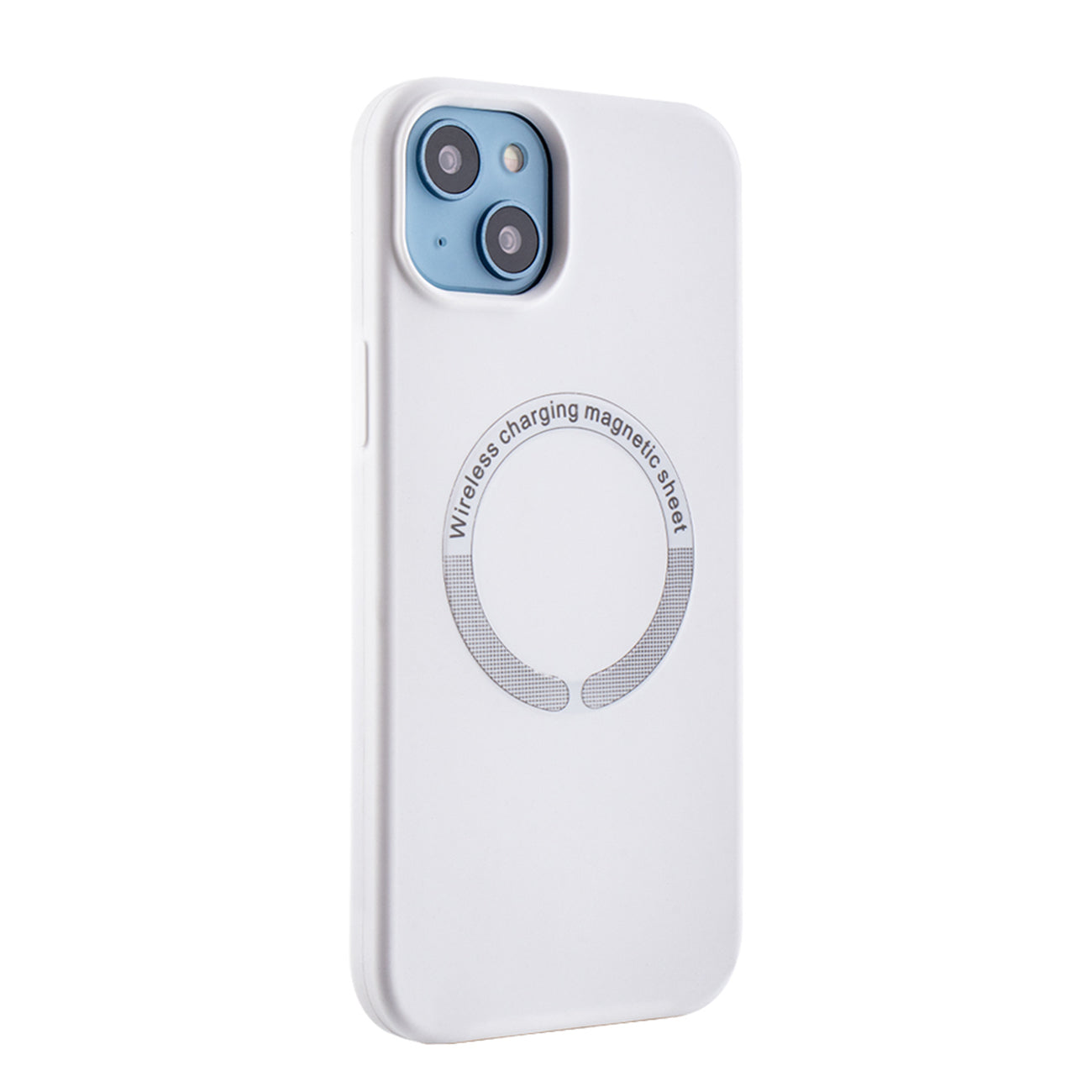 Phone Case Silicone Magnetic Wireless Charging iPhone 14 Plus