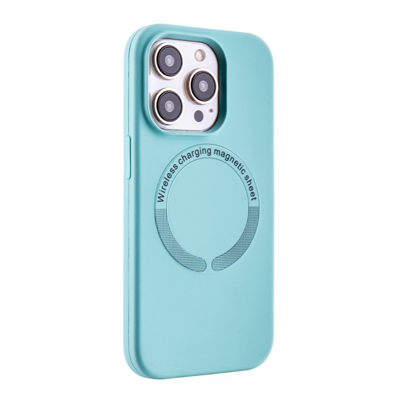 Phone Case Silicone Magnetic Wireless Charging iPhone 14 Pro