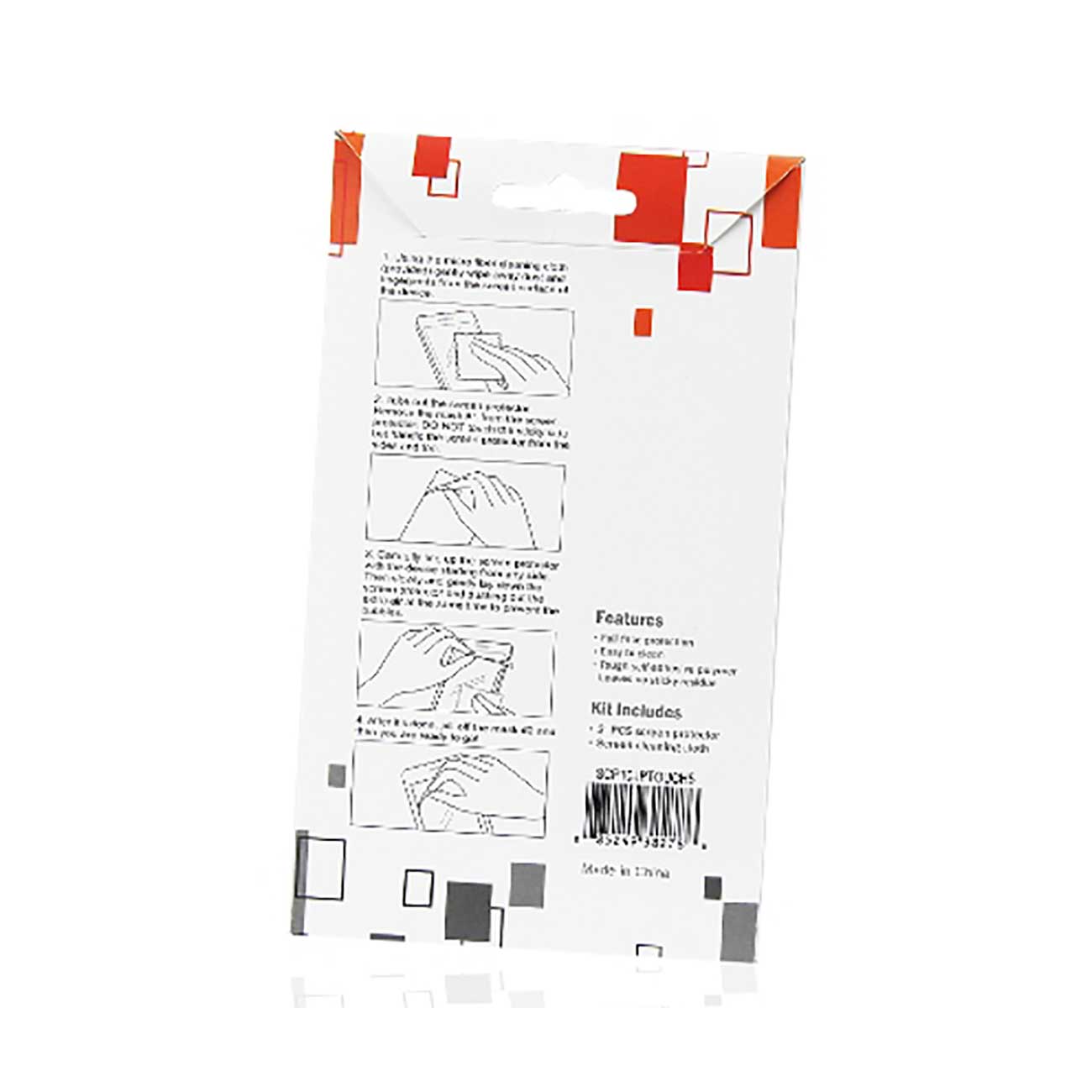 Ipod Touch 5 Two Pieces Screen Protector In Clear