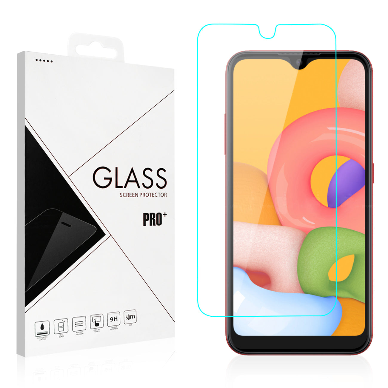 Glass Super Durable 2.5D Samsung Galaxy A01