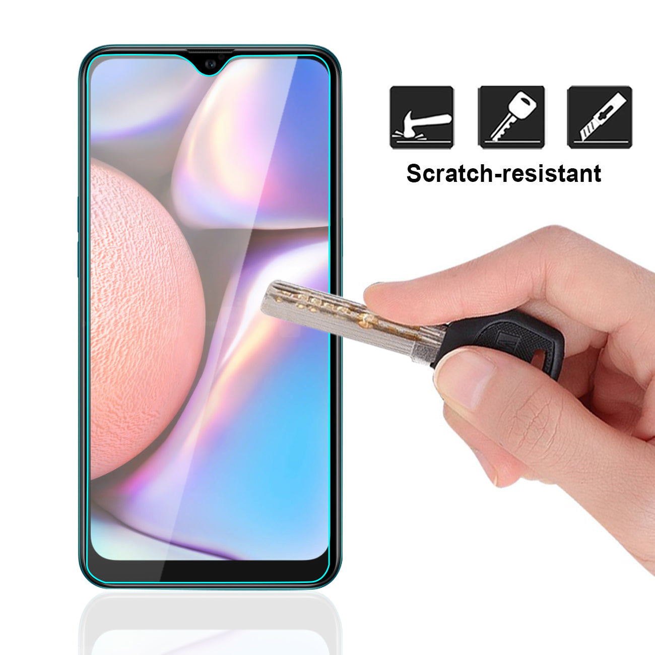 Glass Super Durable 2.5D Samsung Galaxy A10S