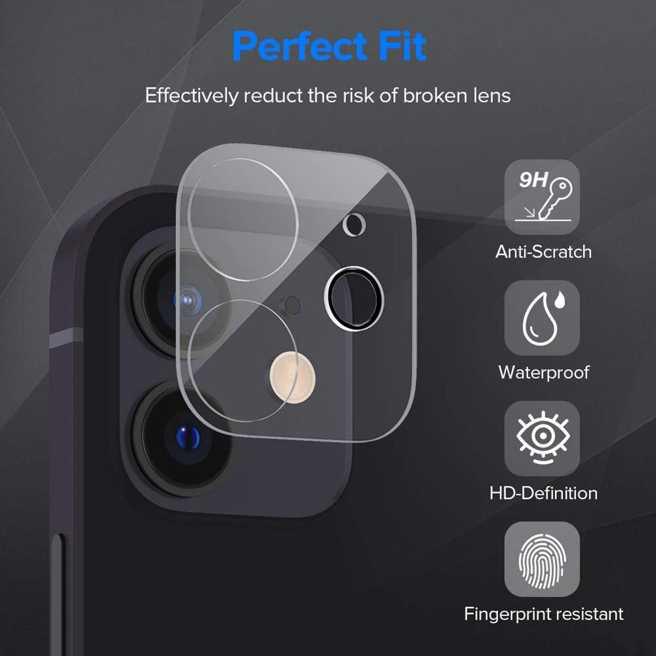 Camera Protector Clear iPhone 12 Clear