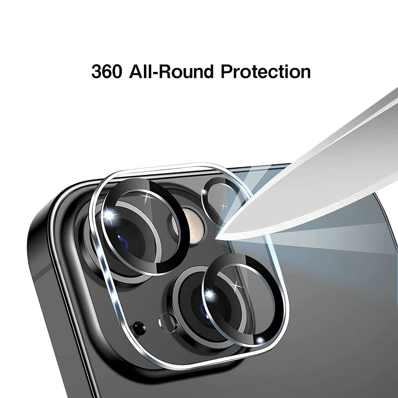 Clear Camera Protector for iPhone 14/14 PLUS and iPhone 15/15PLUS