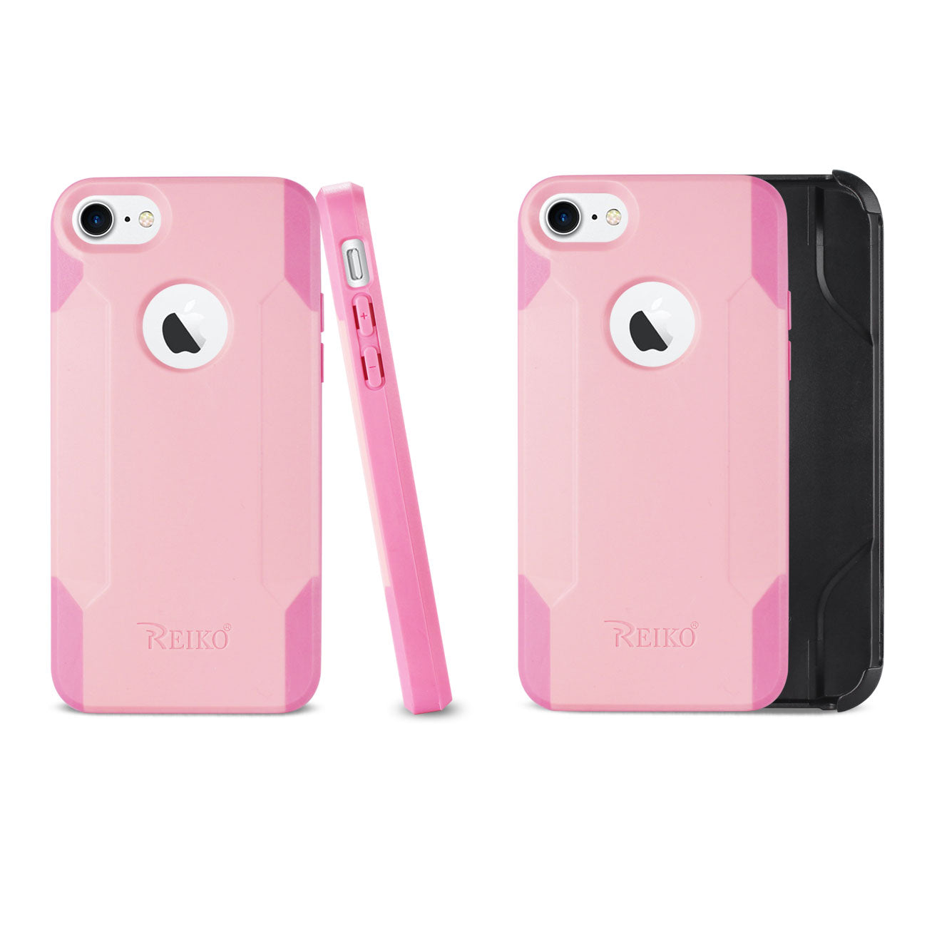 Case Holster Combo Hybrid Heavy Duty 3-In-1 iPhone 7/ 8/ SE2 Light Pink Color