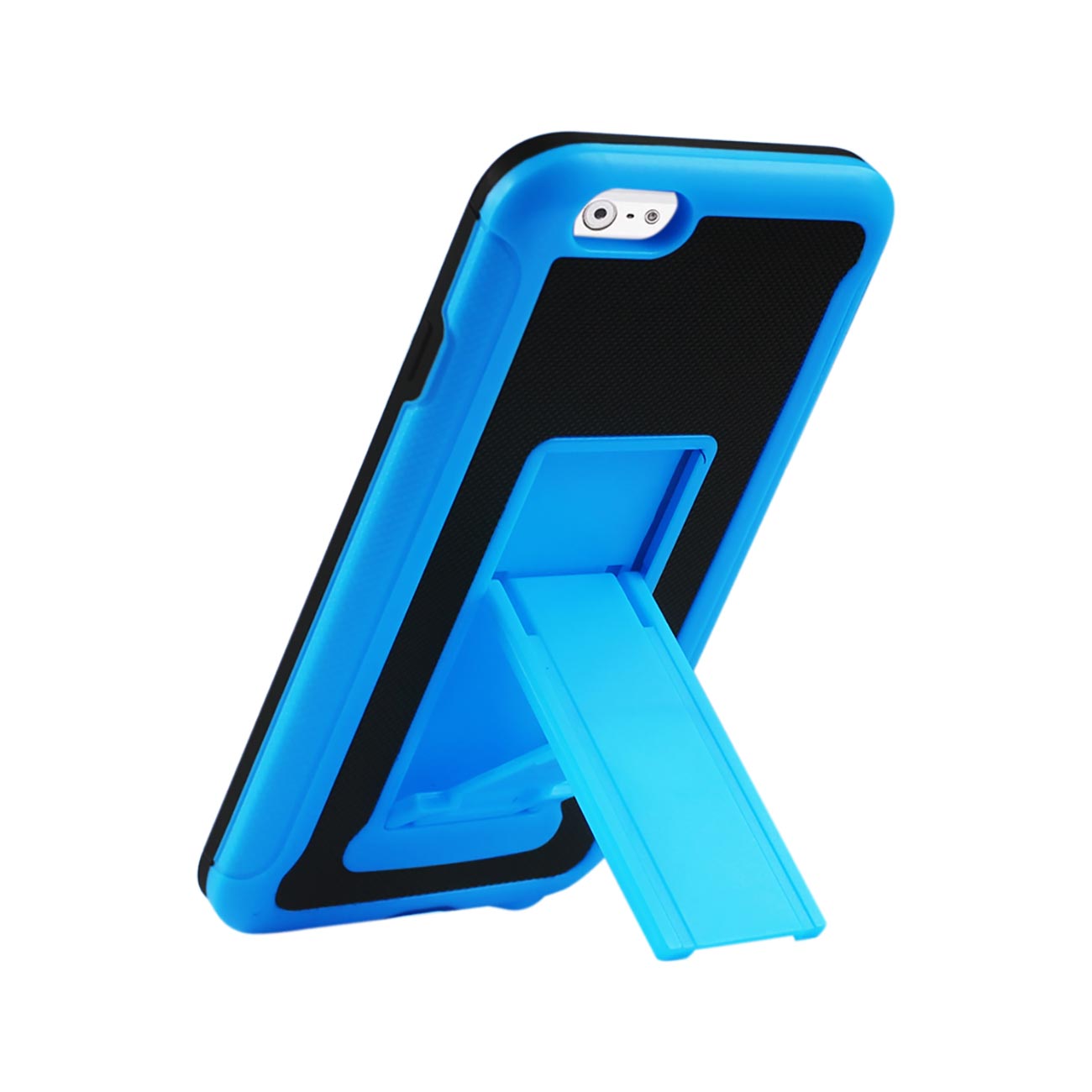 iPhone 6 Plus Hybrid Heavy Duty Case With Vertical Kickstand In Black Navy