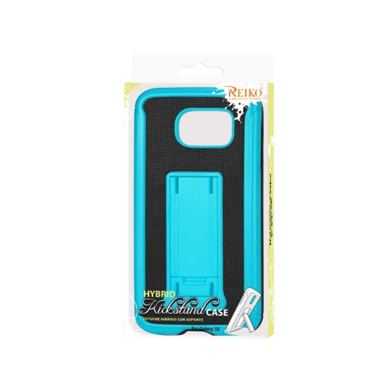 Samsung Galaxy S6 Hybrid Heavy Duty Case With Vertical Kickstand In Black Navy