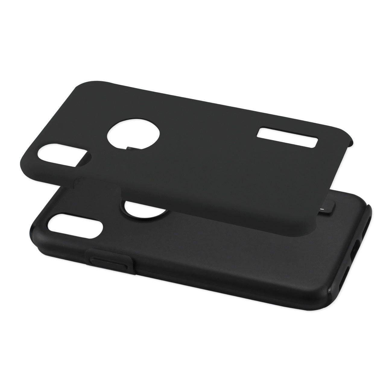 iPhone X/iPhone XS SOLID ARMOR DUAL LAYER PROTECTIVE CASE IN BLACK