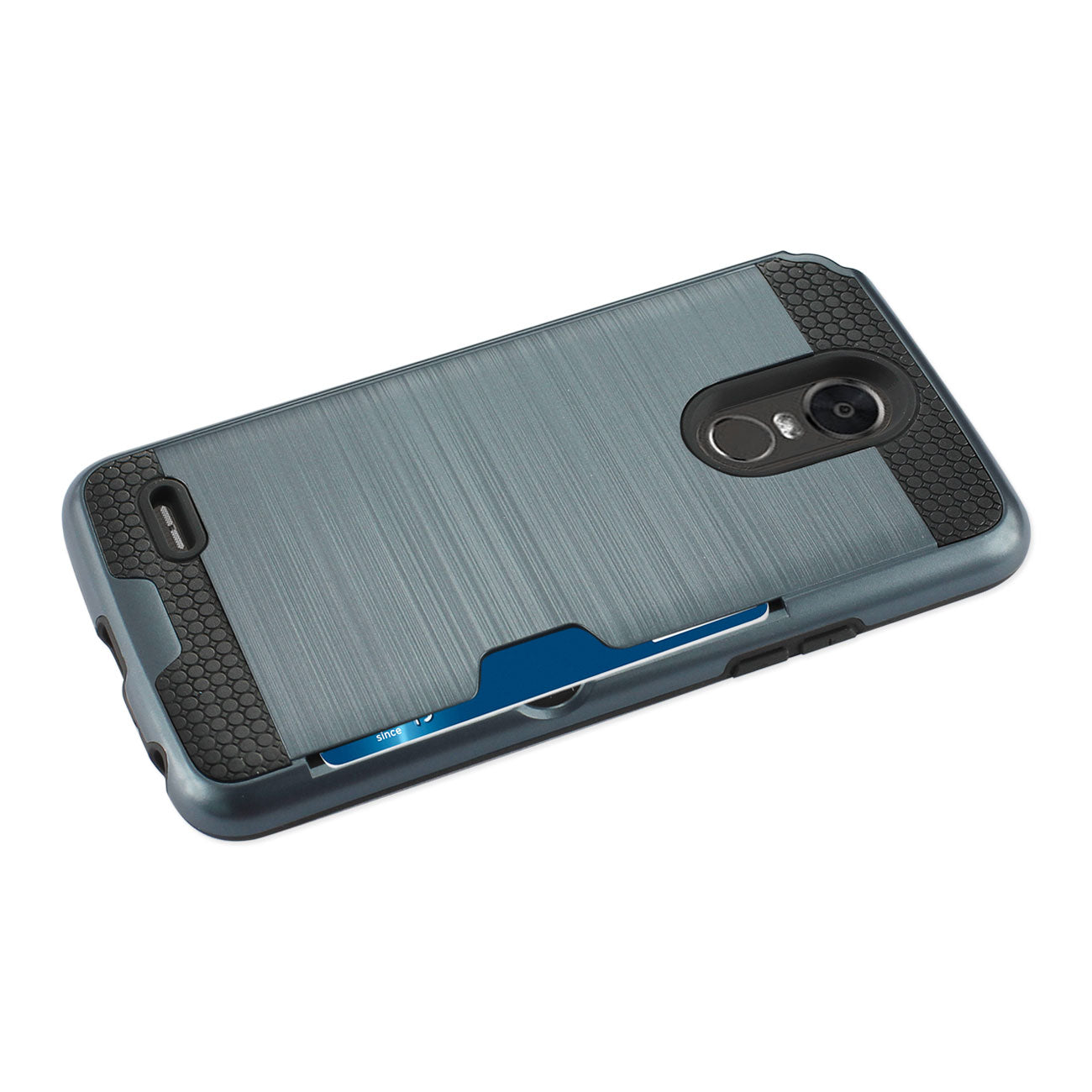Case Hybrid With Card Holder Slim Armor LG Stylo 3/ Stylus 3 Navy Color