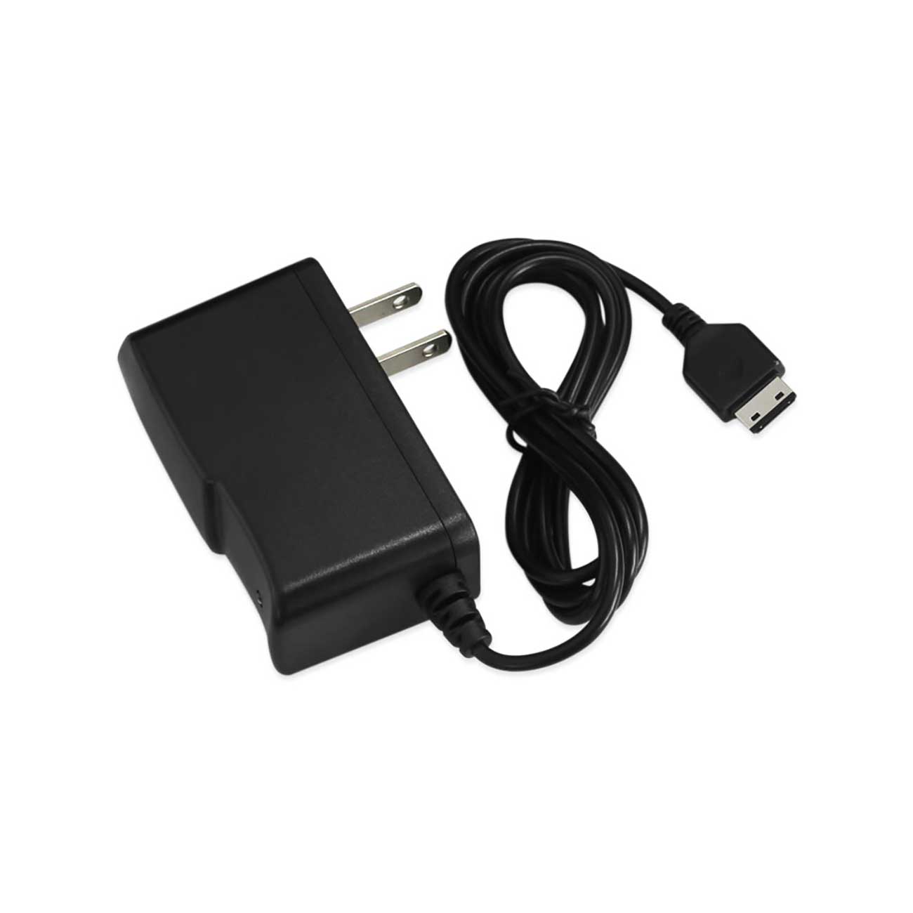 Cable USB Travel Adapter Charger Portable Reiko Samsung 300/510 Black Color