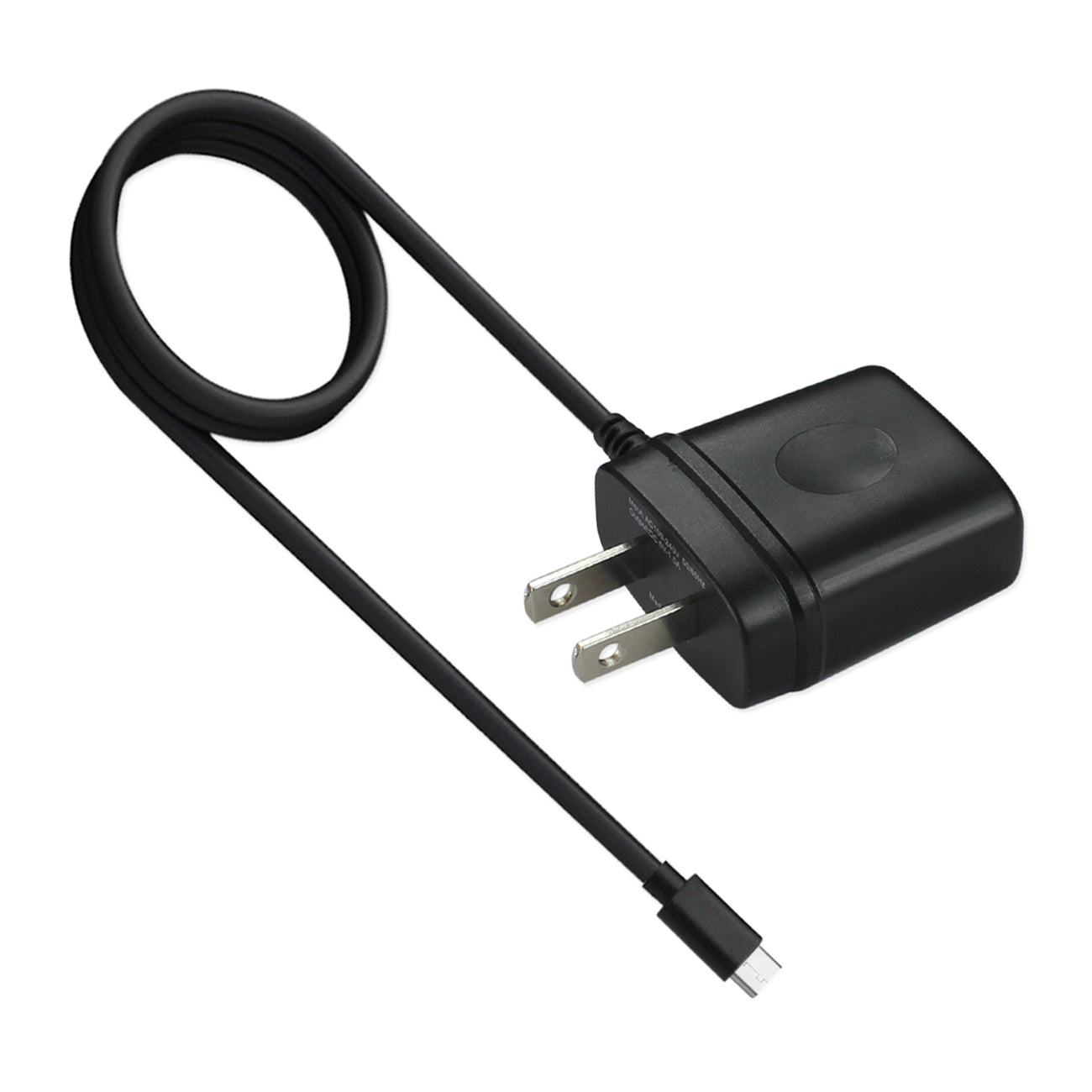 Travel Adapter Charge Type C With Built in Cable Reiko Portable Black Color